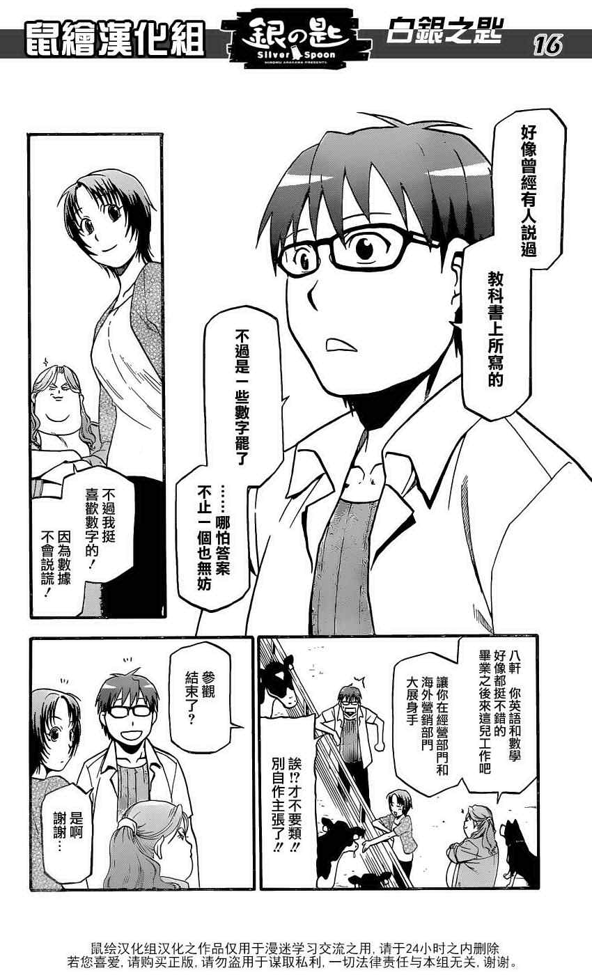 《白银之匙》第16话 夏之卷6 第15页