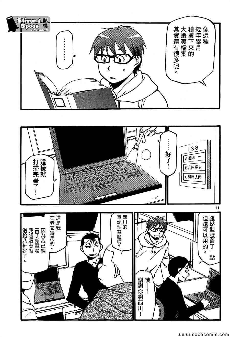 《白银之匙》第95话 冬之卷(32) 第11页