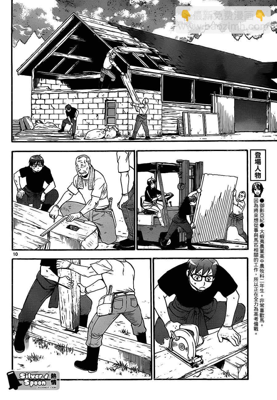 《白银之匙》第101话 四季之卷 第10页