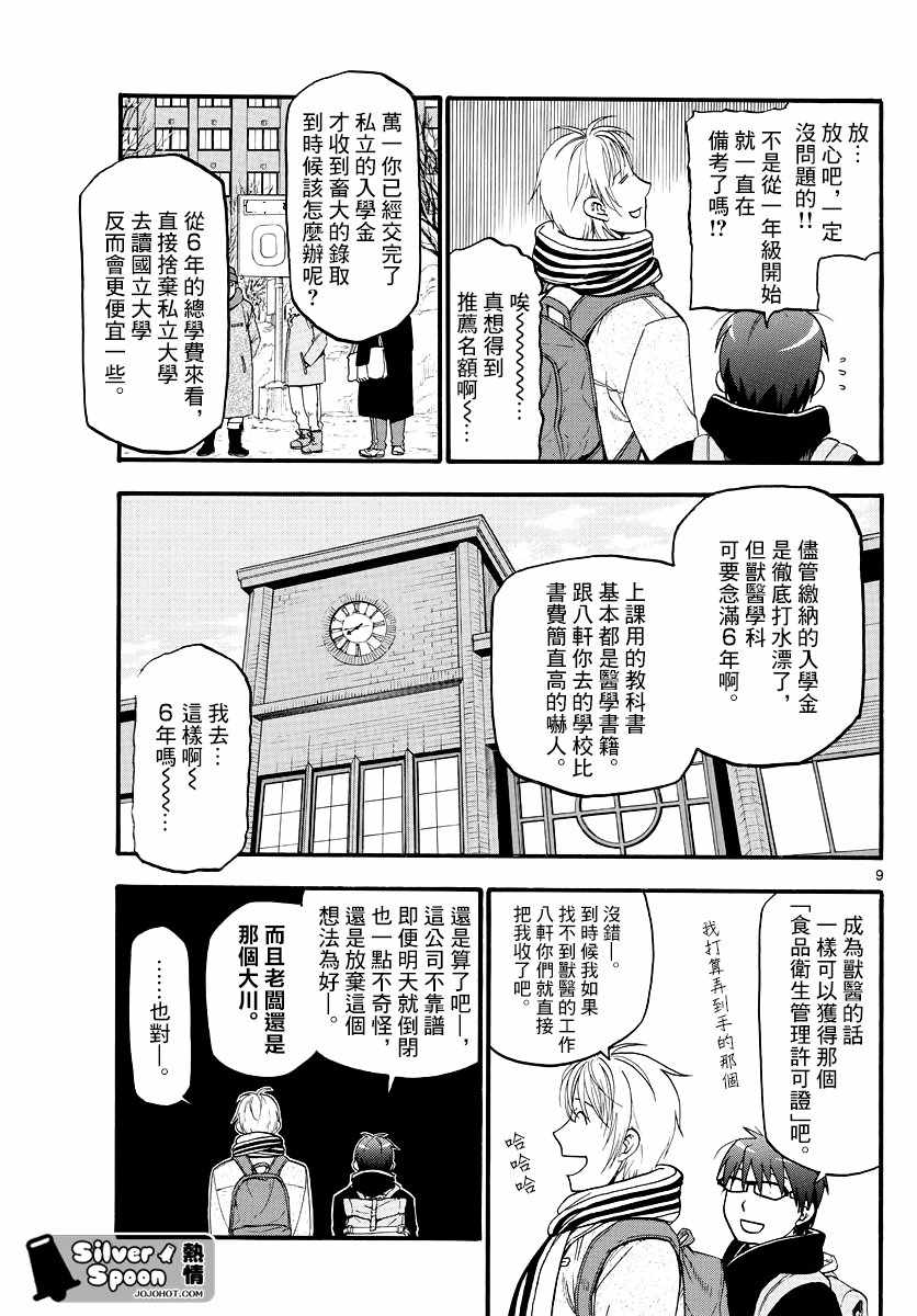 《白银之匙》第124话 四季之卷27 第11页