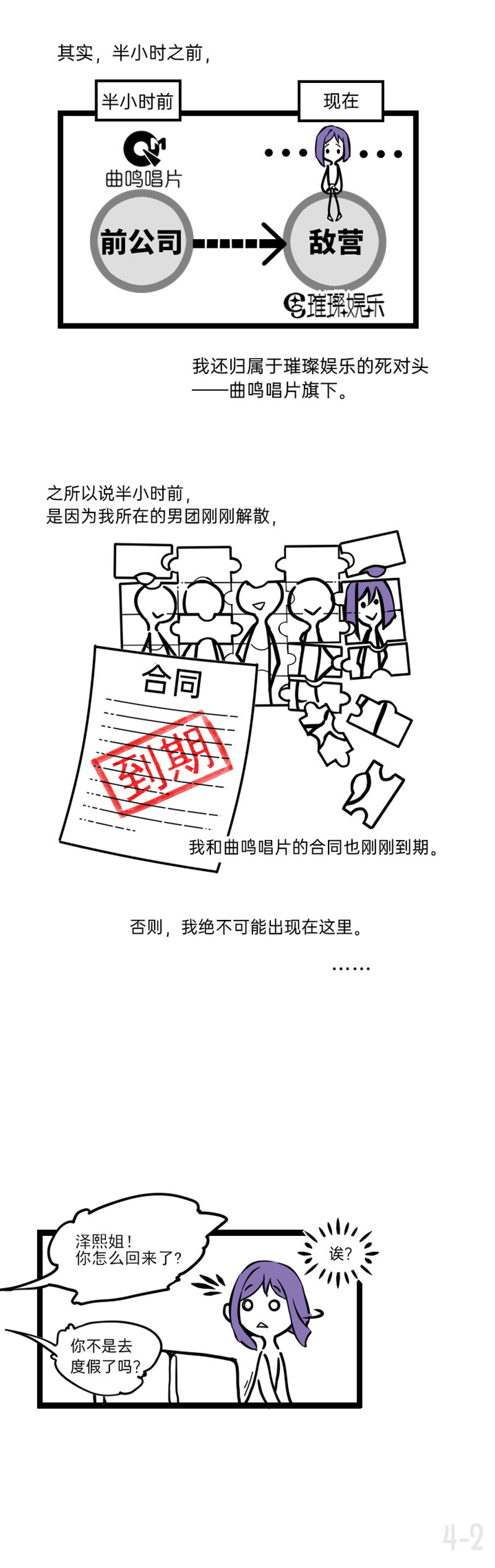 《今天不营业》04 刚失业的煳团成员突然受到邀请 第2页