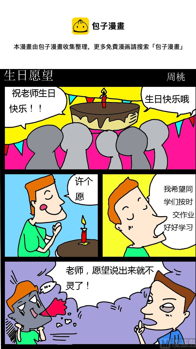《肥仔故事1》第058话 生日愿望 第1页