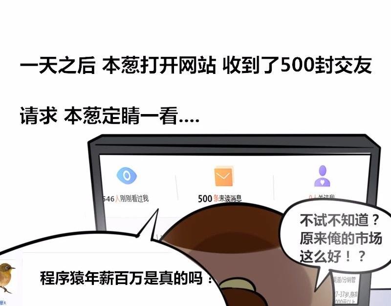 《本葱办公室》【20】黄金剩男程序猿 第8页