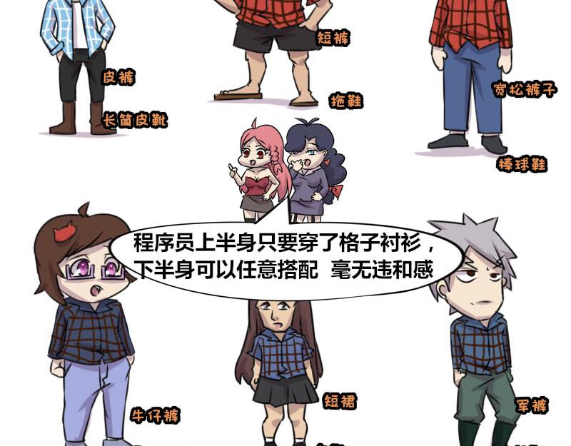 《本葱办公室》【57】程序员爱穿格子衬衫 第13页