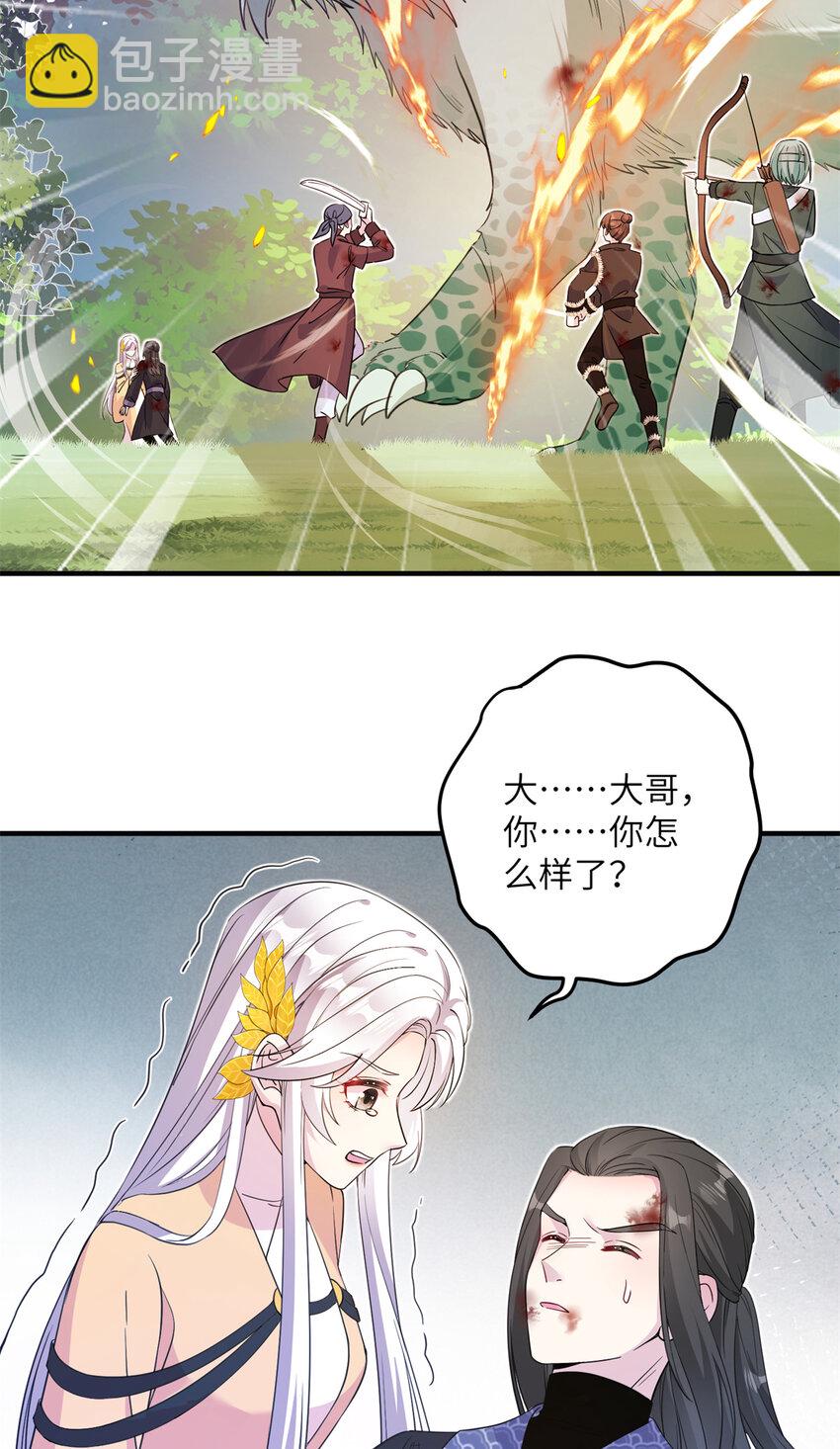《女尊每天都在被美男迫害》02 对抗绿斑兽 第15页