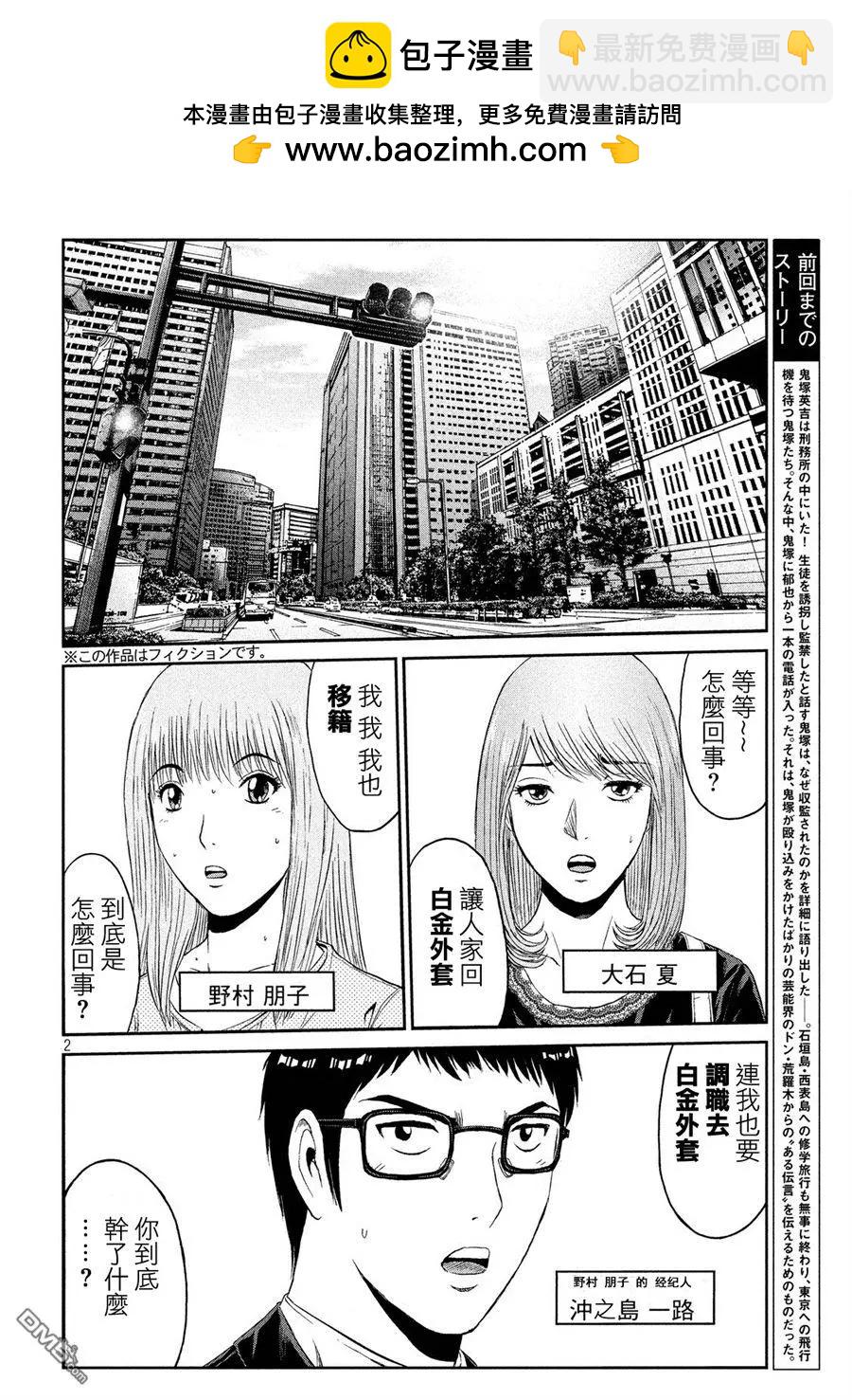 《麻辣教师GTO失落的乐园》第83回 董事代表 第2页