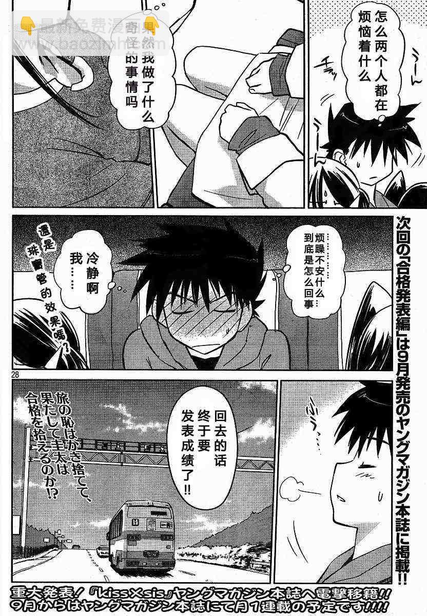 《kissxsis》ch_17 第28页
