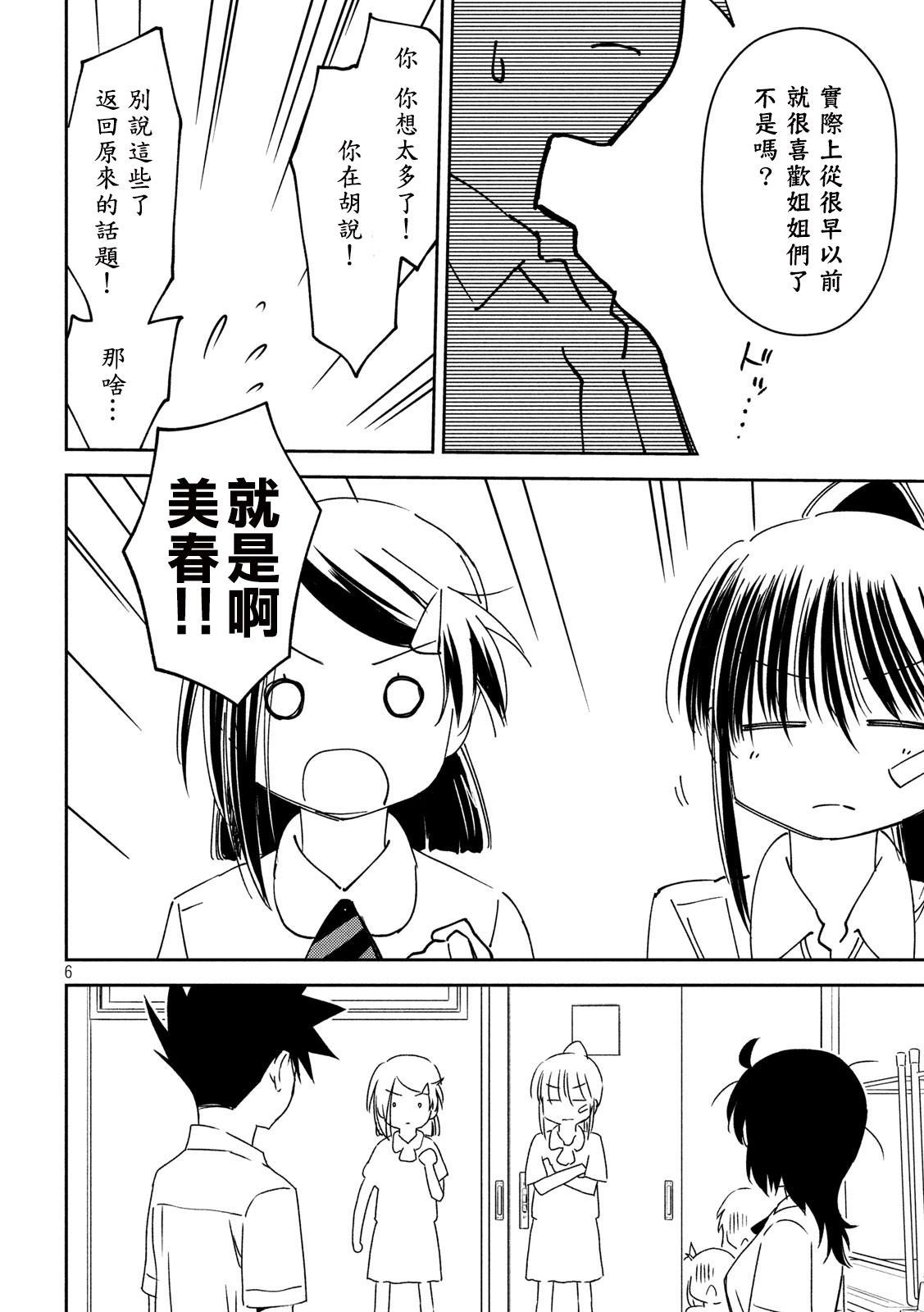 《kissxsis》第139话 感激不尽 第6页