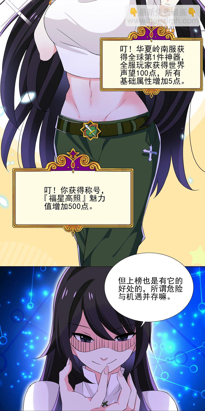 《我转生就超神，还变成幸运666的天命公主》007 神器 第21页