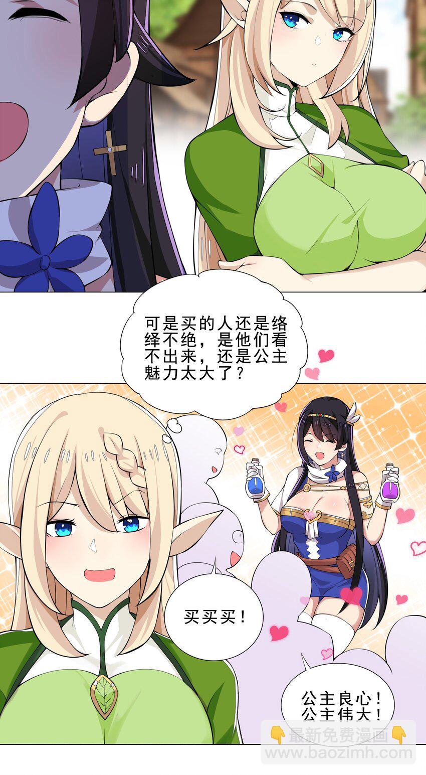 《我转生就超神，还变成幸运666的天命公主》030 日渐虚弱的我 第5页