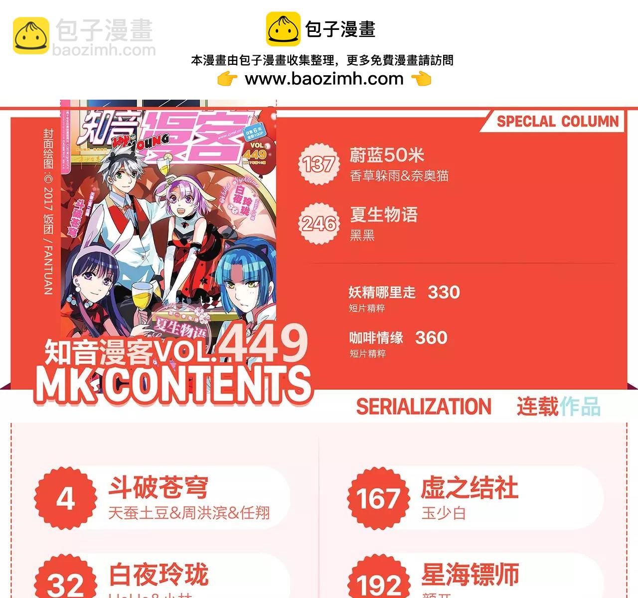 《知音漫客》第449期 第3页