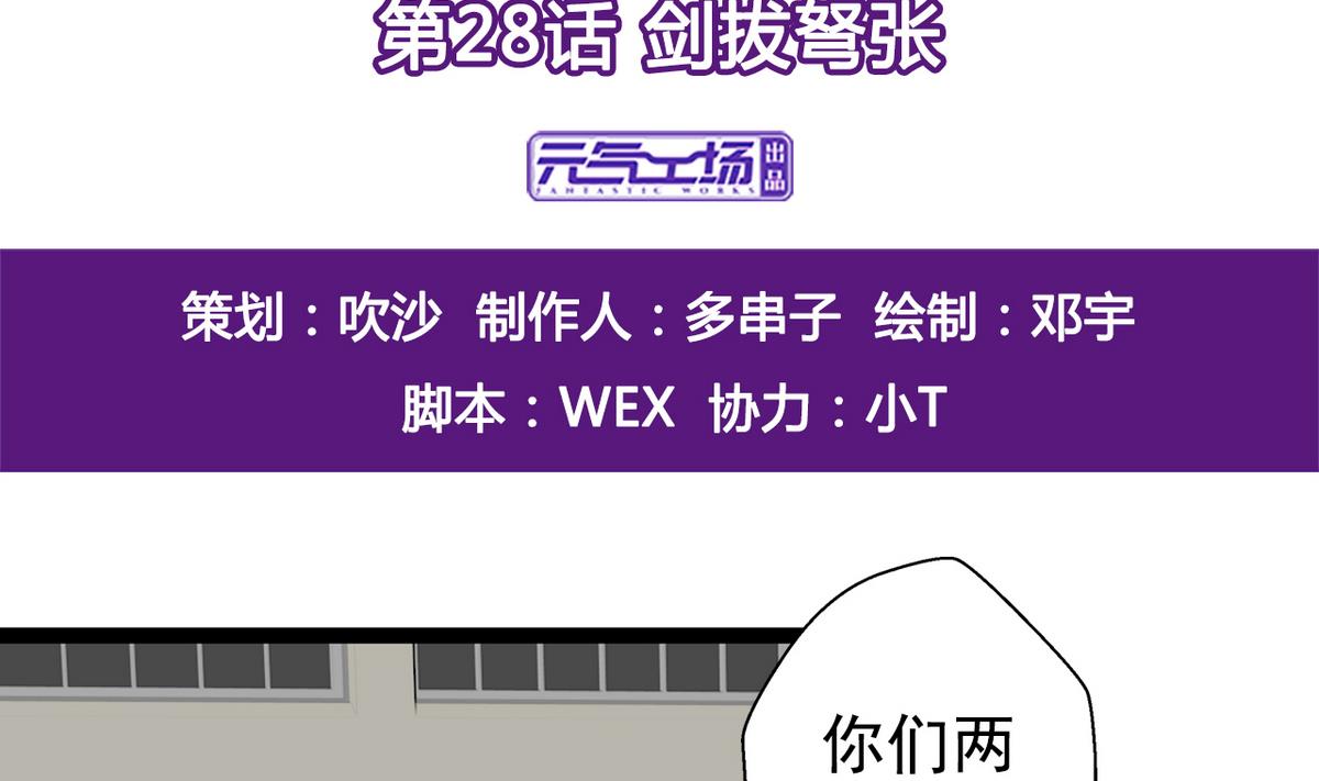 《我的丁丁不可能这样没了》第28话 剑拔弩张 第2页