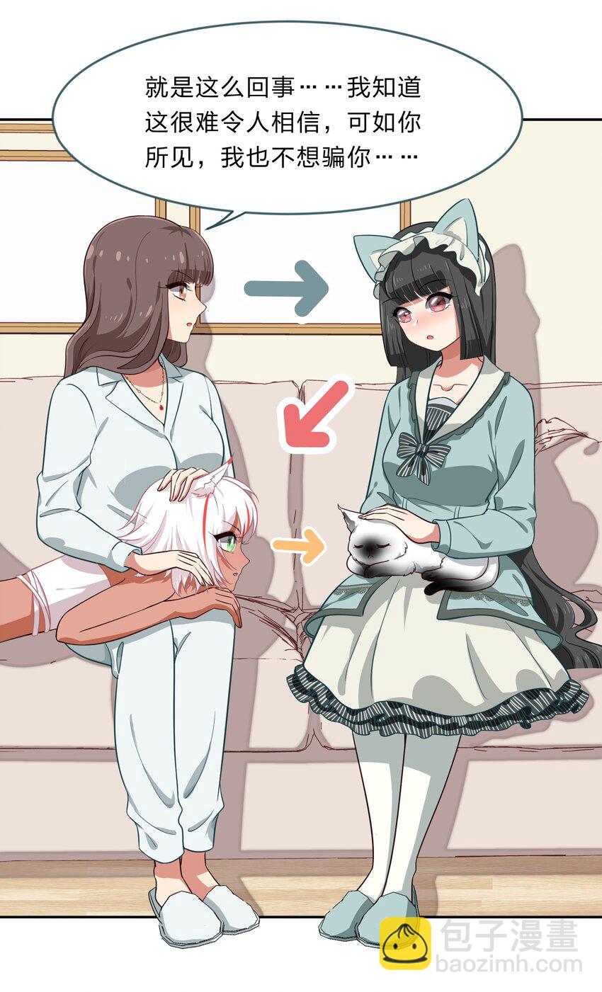 《救命！因为出了BUG，我被游戏美少女缠上了》020 睡过一张床的“好姐妹” 第2页