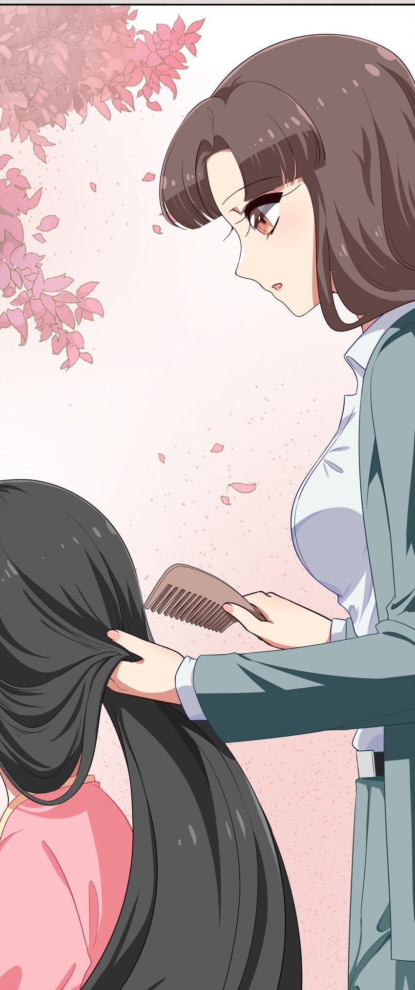 《救命！因为出了BUG，我被游戏美少女缠上了》022 结发同心，以梳为礼 第11页