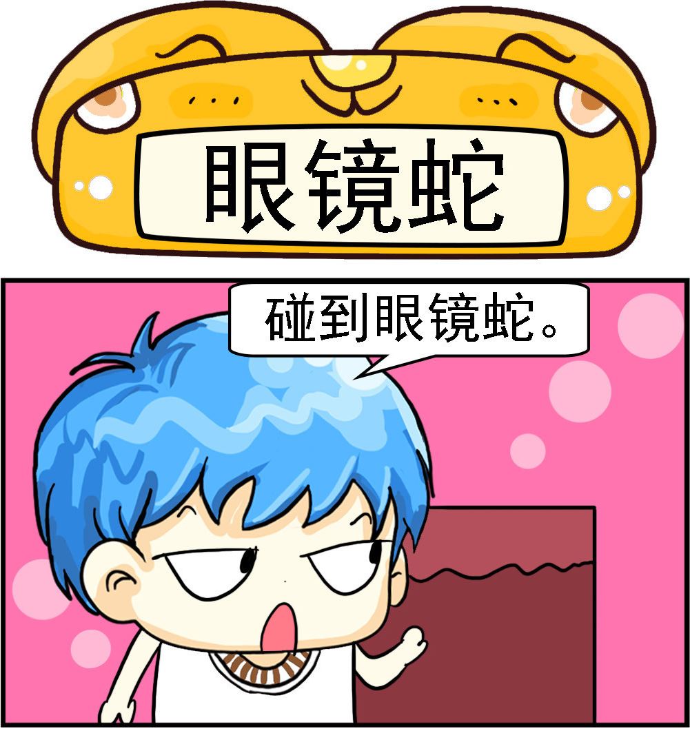 《乖乖爱卖萌》第083话 眼镜蛇 第1页