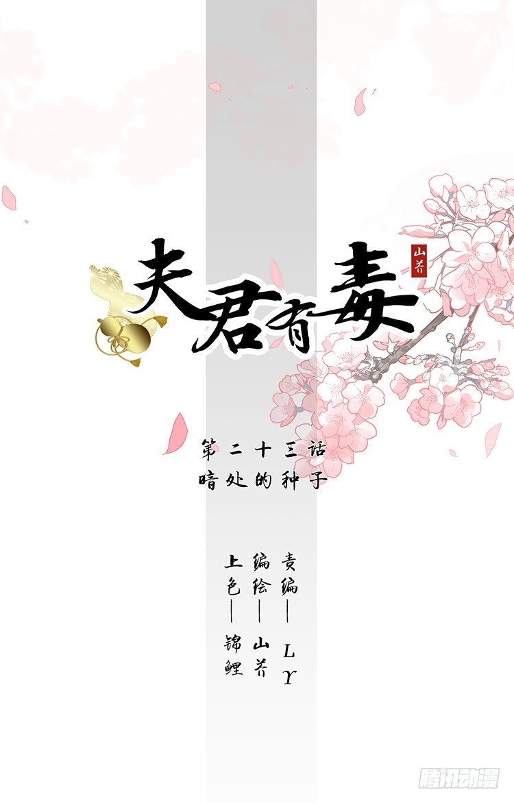 《夫君有毒》第二十三章 暗处的种子 第1页