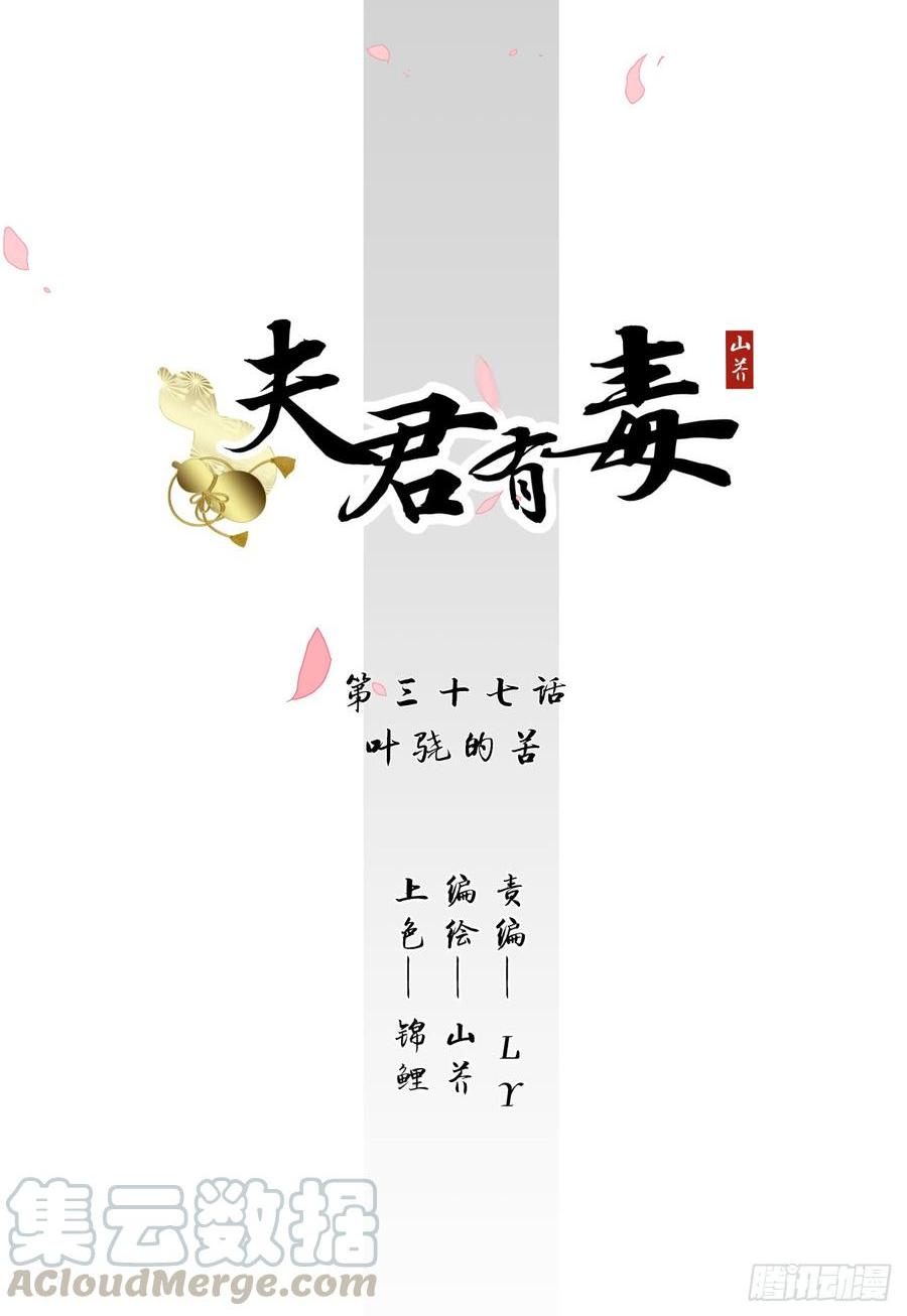 《夫君有毒》第三十七章 叶骁的苦 第1页