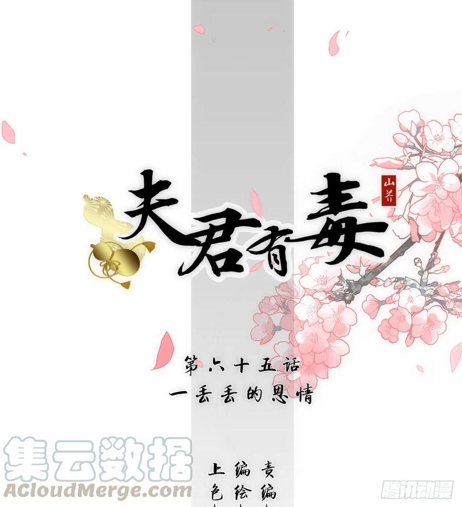 《夫君有毒》第六十五章 一丢丢恩情 第1页
