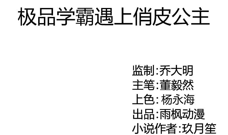《极品学霸遇上俏皮公主》第83话嘴对嘴 第1页
