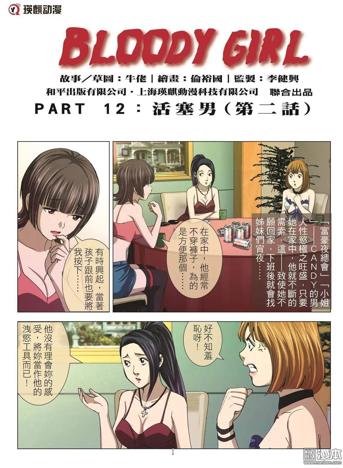 《Bloody Girl》第22回 活塞男（续） 第1页