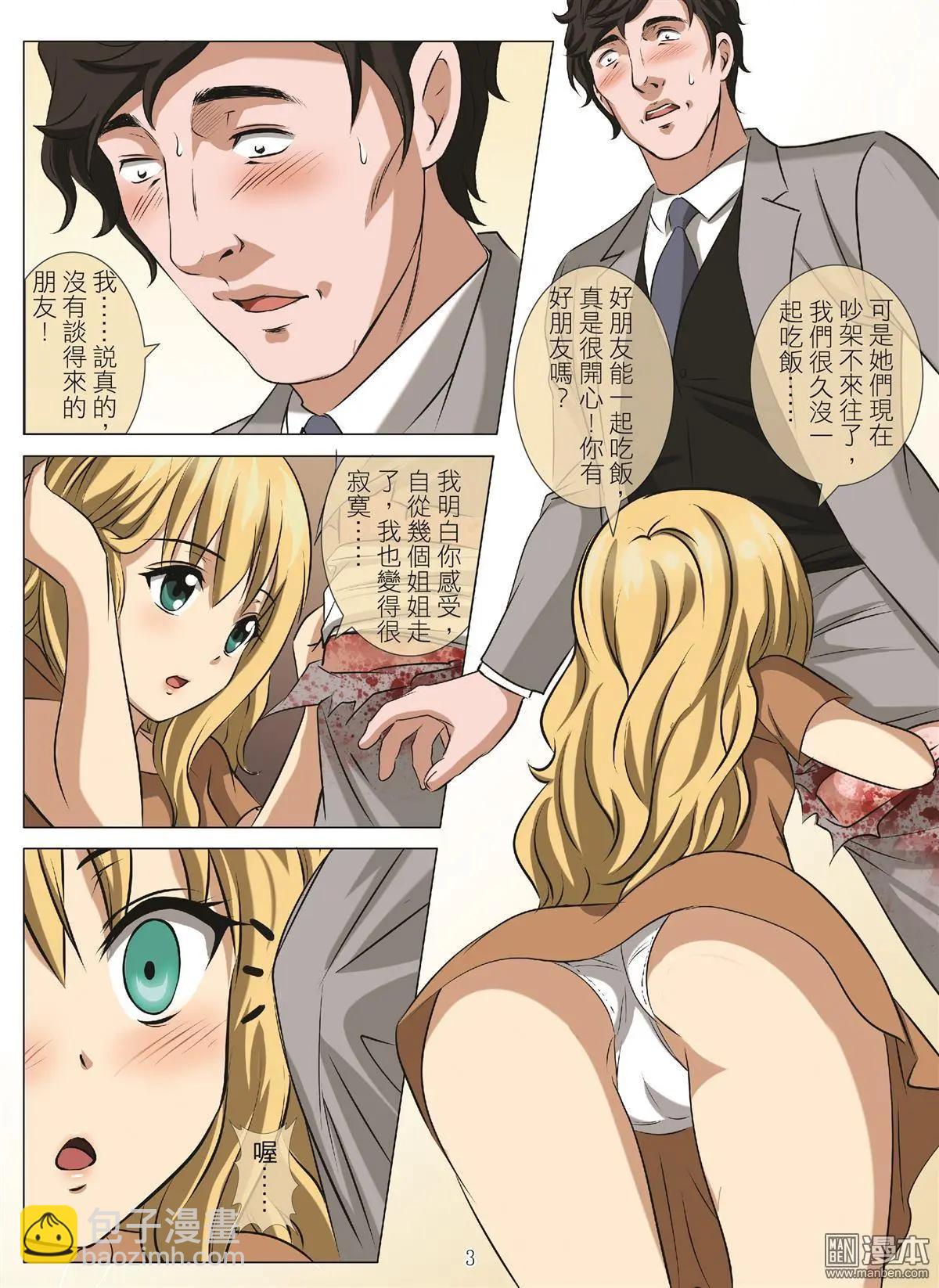 《Bloody Girl》第97回 BLOODY SEVEN之蓝鲸游戏（第17话） 第3页
