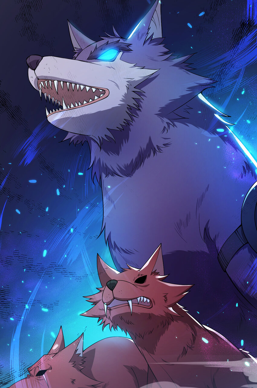 《最强魔尊的煺休生活从攻略主角开始》004 舔狗狼王 第1页