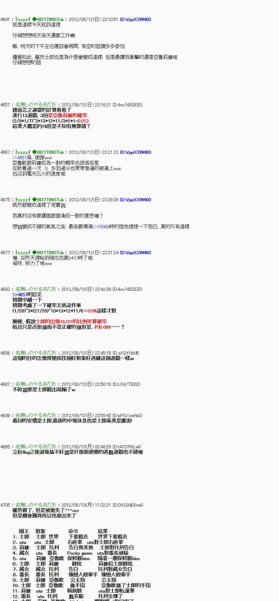 《亚鲁欧“来玩国王游戏吧！！”》6话 第49页