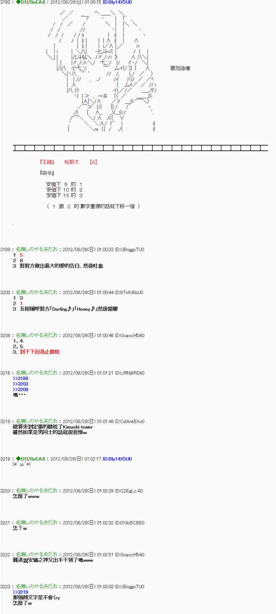 《亚鲁欧“来玩国王游戏吧！！”》40话 第14页