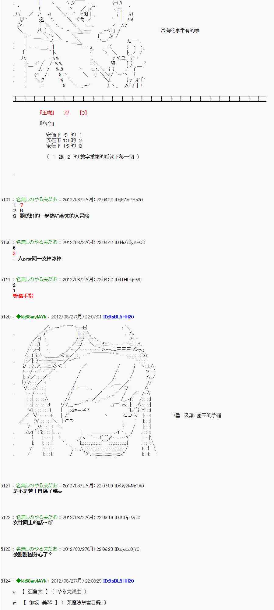 《亚鲁欧“来玩国王游戏吧！！”》47话 第12页