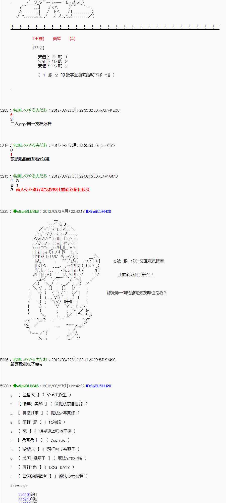 《亚鲁欧“来玩国王游戏吧！！”》47话 第20页