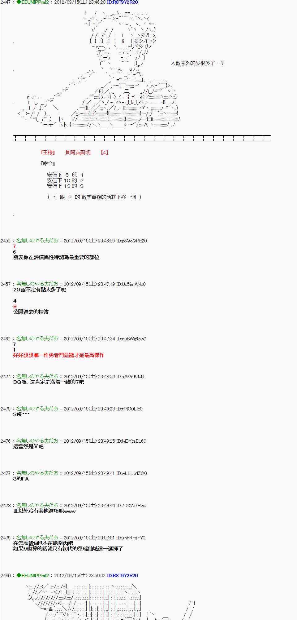 《亚鲁欧“来玩国王游戏吧！！”》58话 第15页