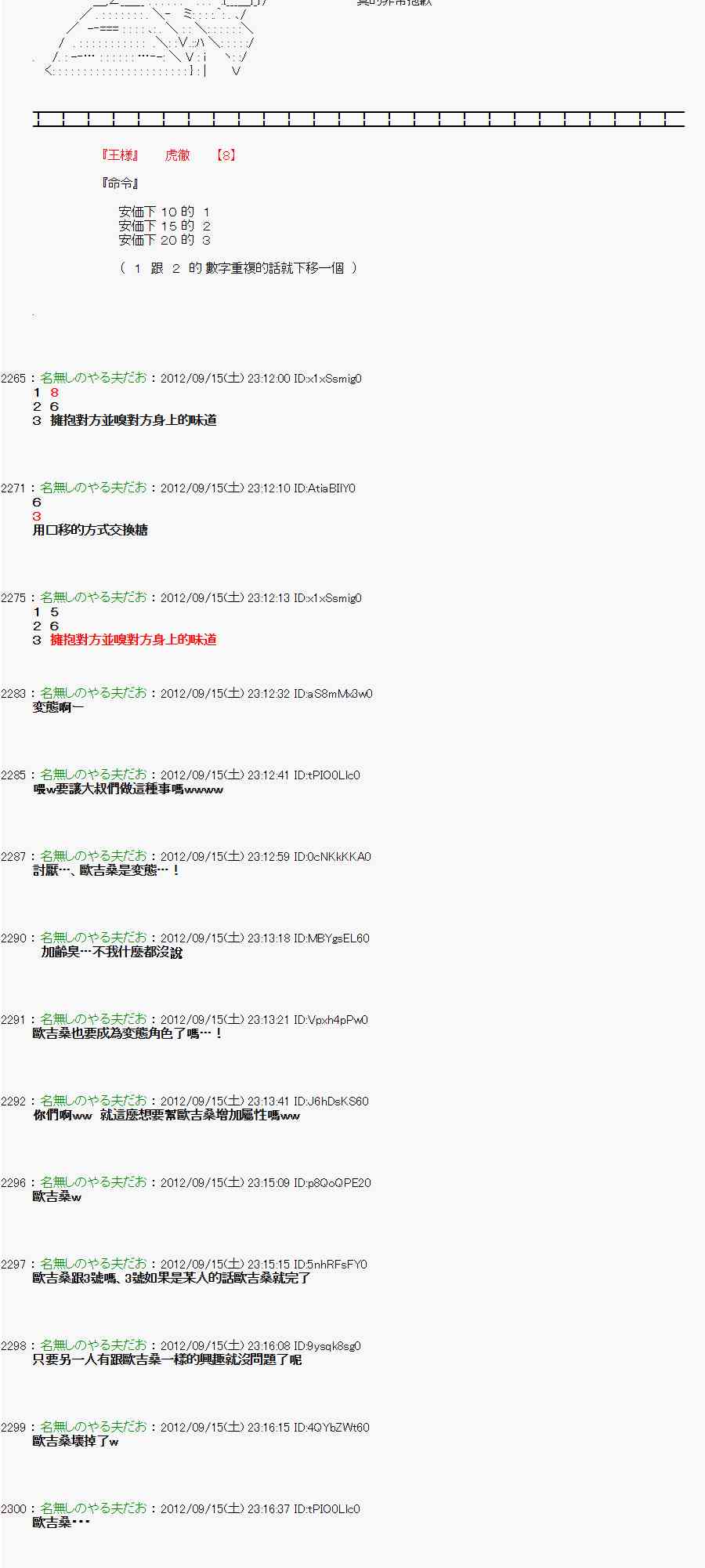 《亚鲁欧“来玩国王游戏吧！！”》58话 第2页