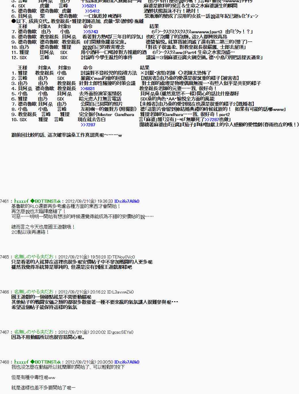 《亚鲁欧“来玩国王游戏吧！！”》69话 第42页