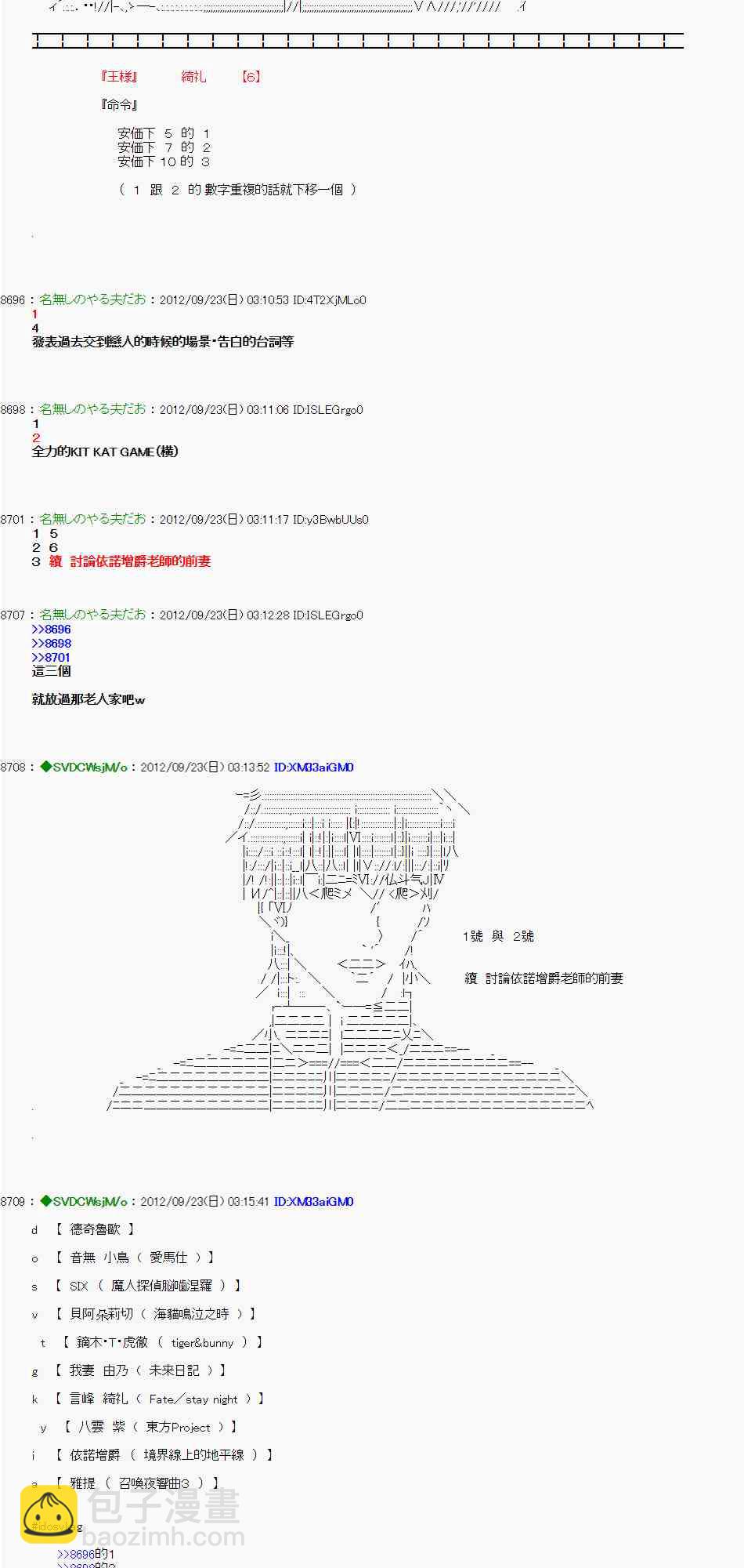 《亚鲁欧“来玩国王游戏吧！！”》75话 第12页