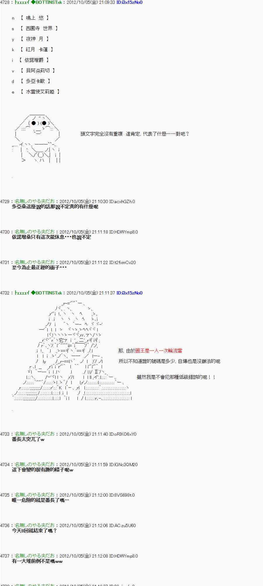 《亚鲁欧“来玩国王游戏吧！！”》109话 第11页