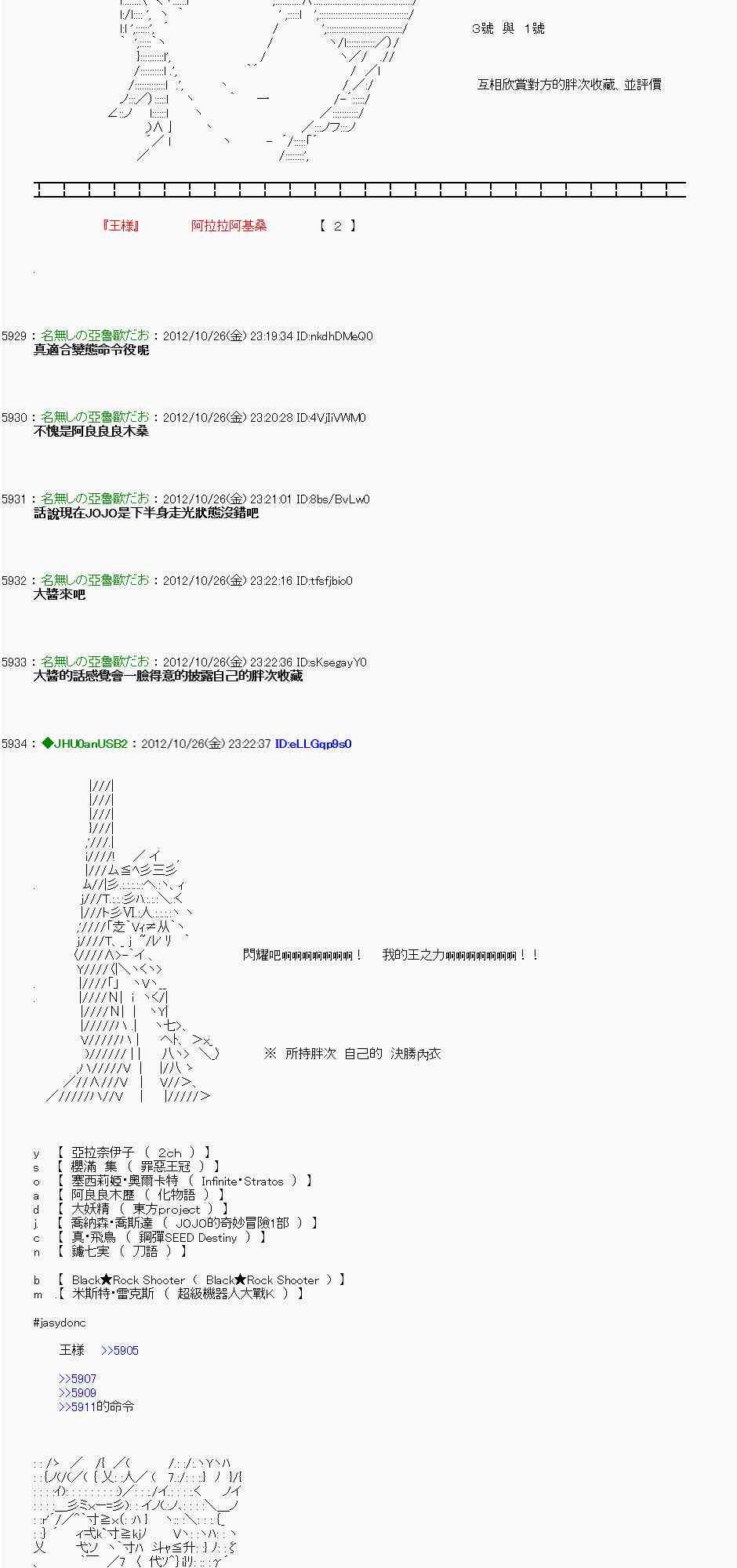 《亚鲁欧“来玩国王游戏吧！！”》139话 第2页