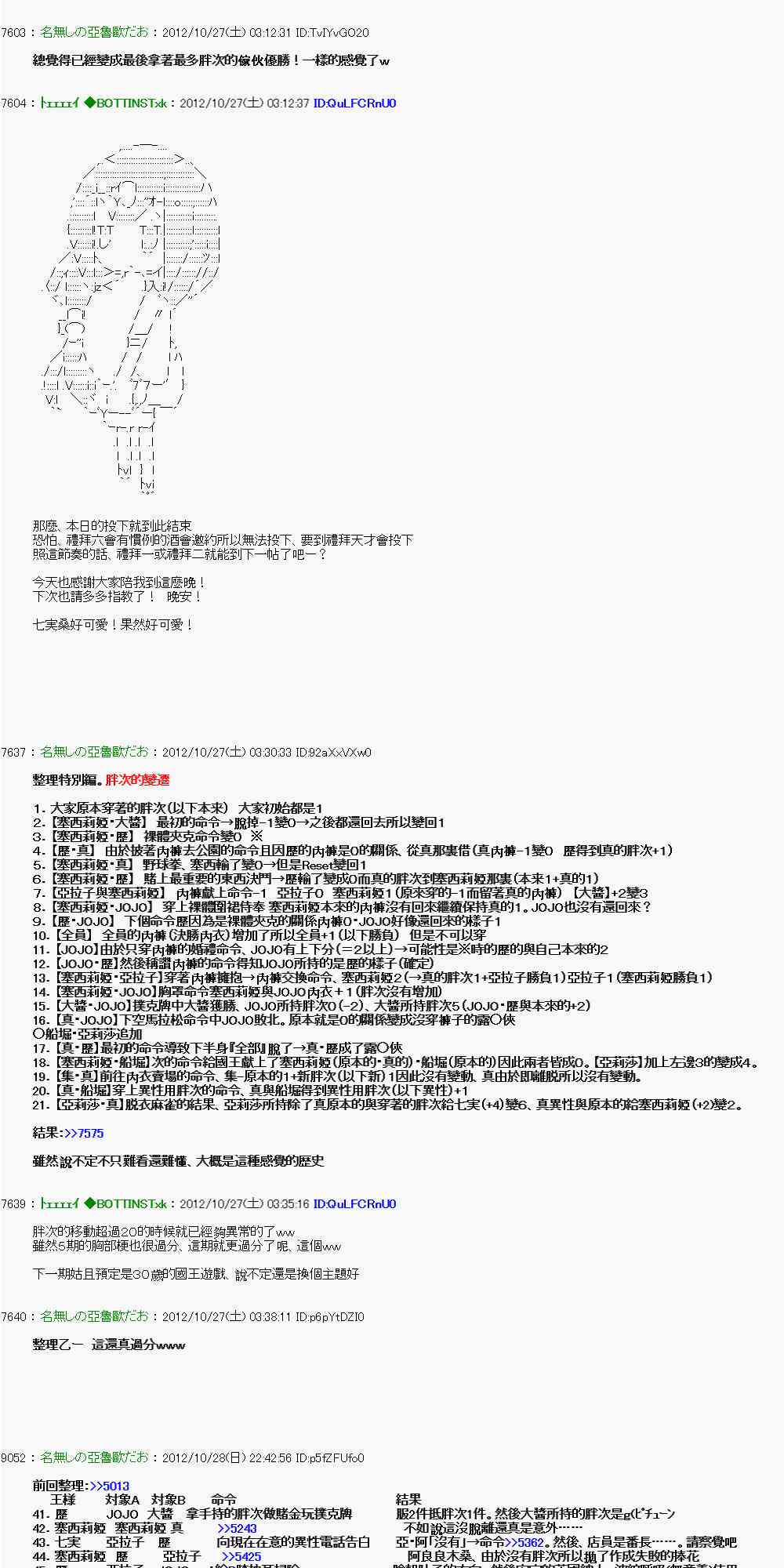 《亚鲁欧“来玩国王游戏吧！！”》142话 第28页