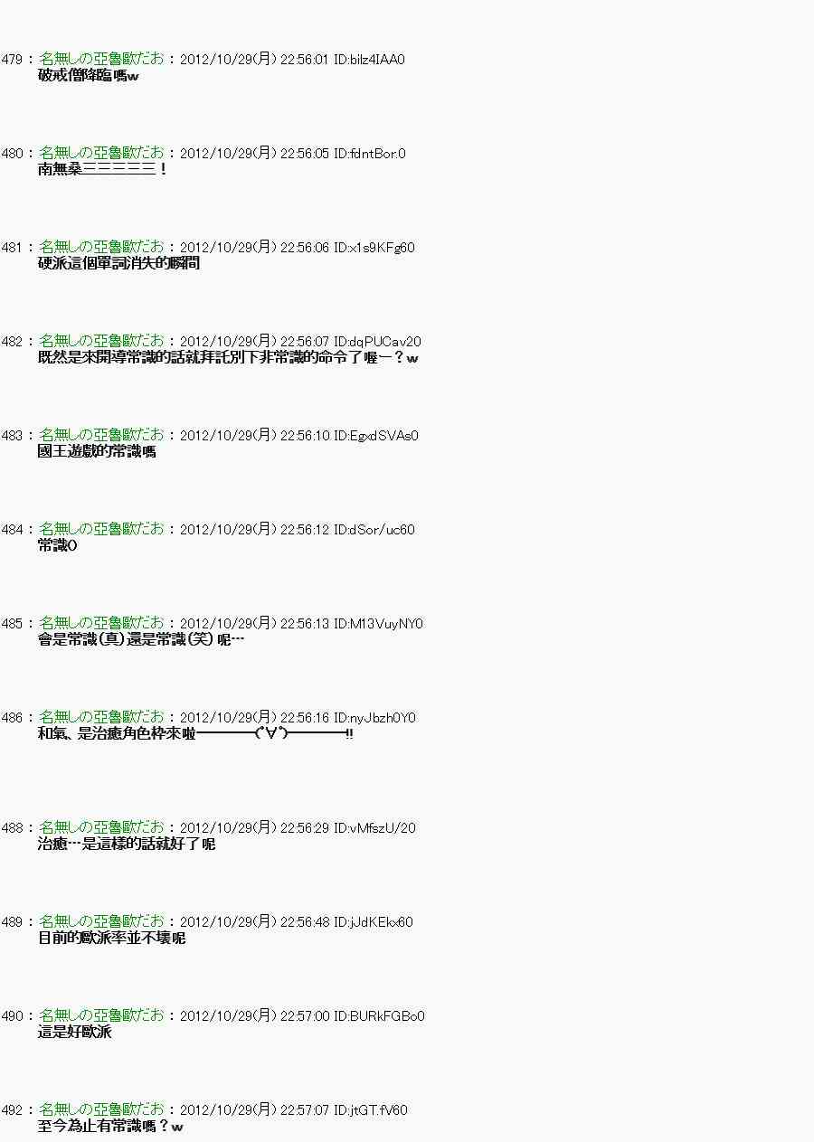 《亚鲁欧“来玩国王游戏吧！！”》第八期开幕 第17页