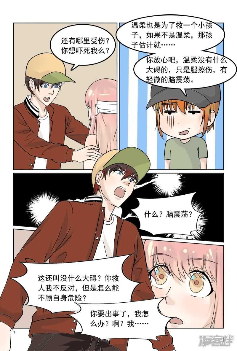 《与明星男友的同居生活》第36话 轻微脑震荡 第2页
