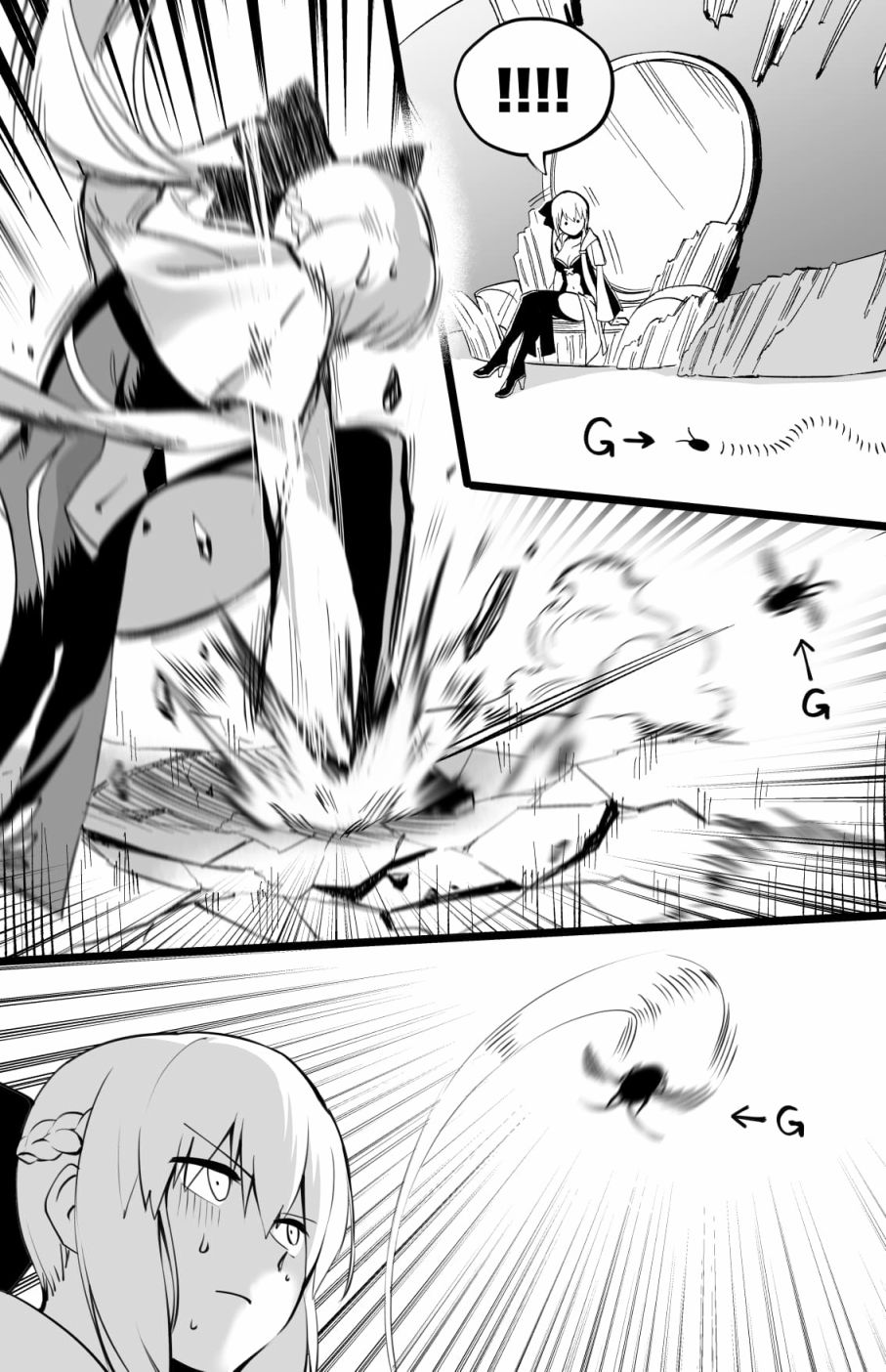 《FGO作品集》打蟑螂 第1页