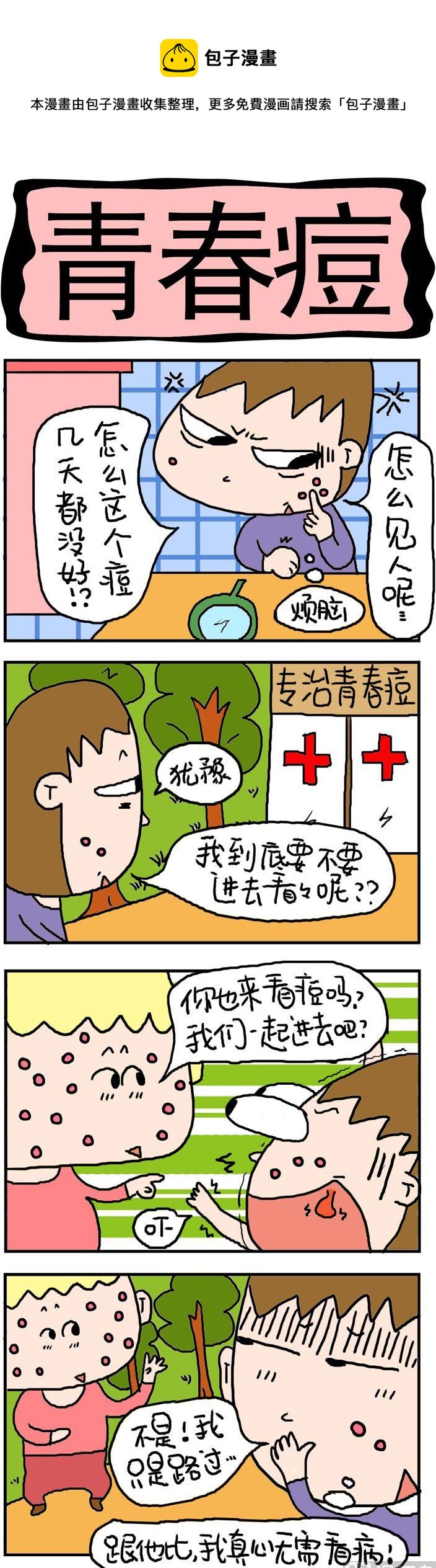 《屌丝立志记》7.青春痘 第1页