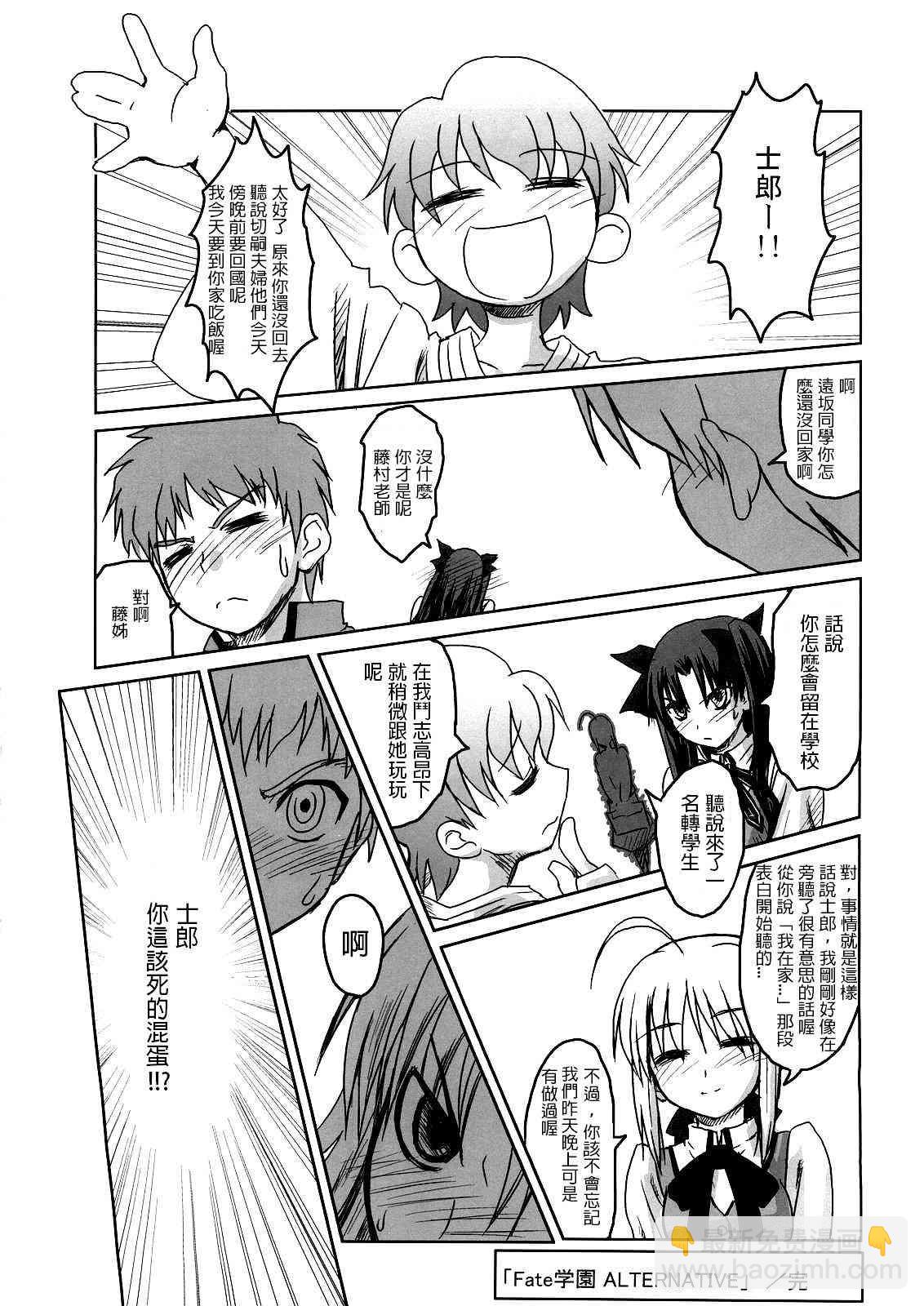 《Fate/stay night》同人14 第14页