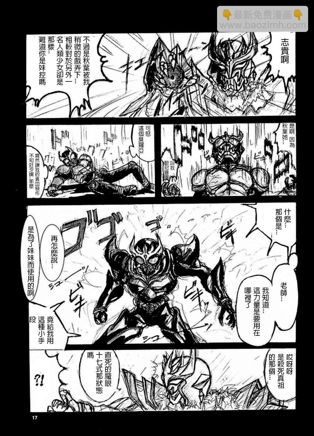 《Fate/stay night》IF假面骑士 龙姬 第16页