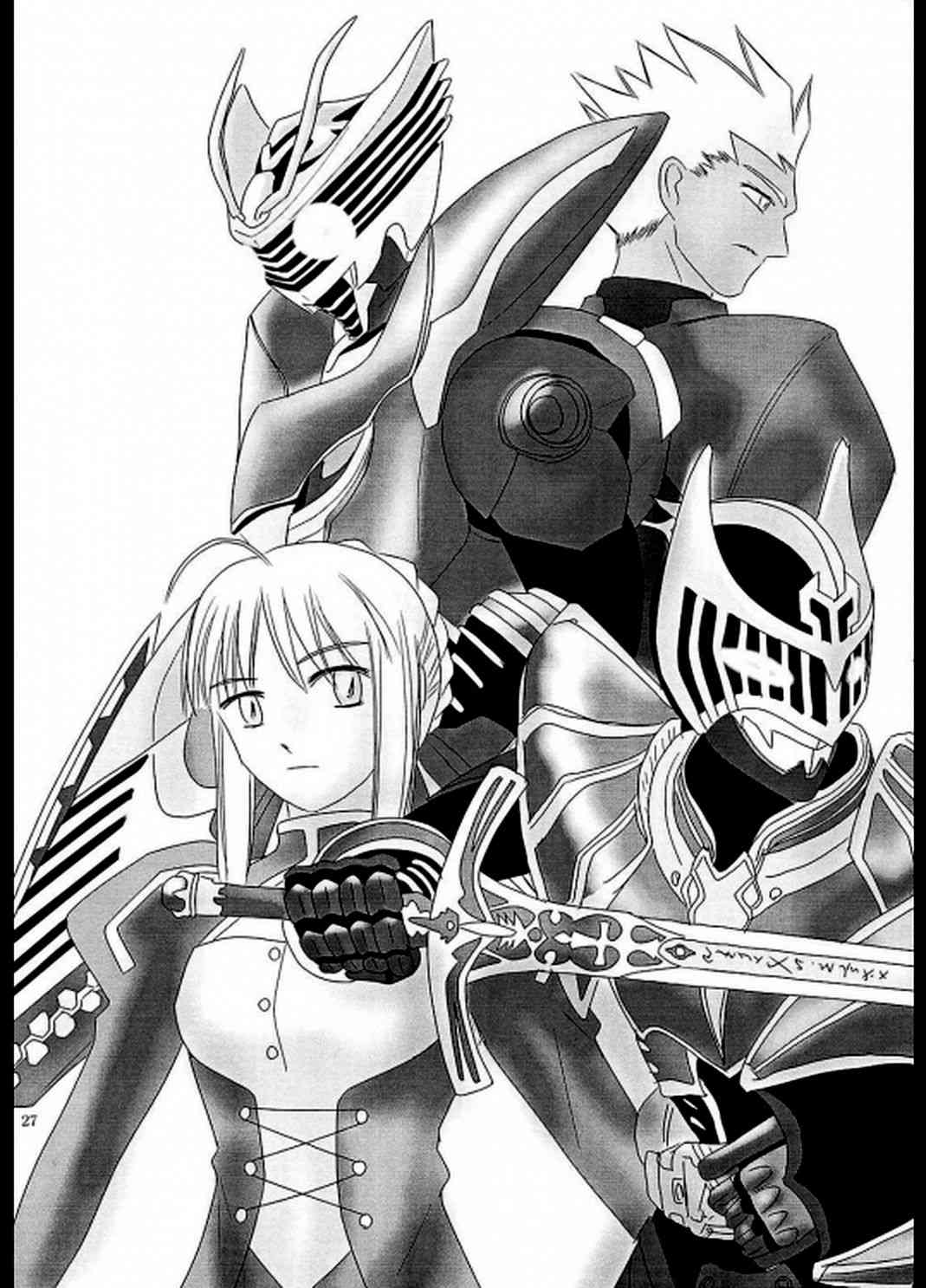 《Fate/stay night》IF假面骑士 龙姬 第25页