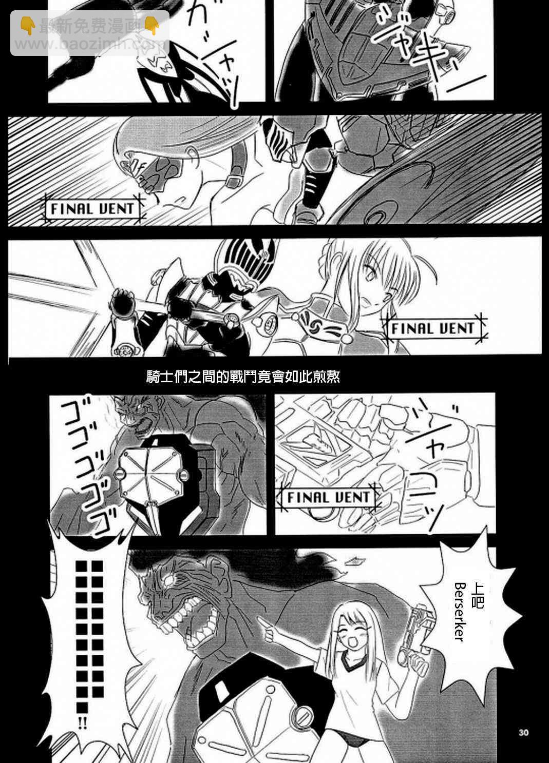 《Fate/stay night》IF假面骑士 龙姬 第27页