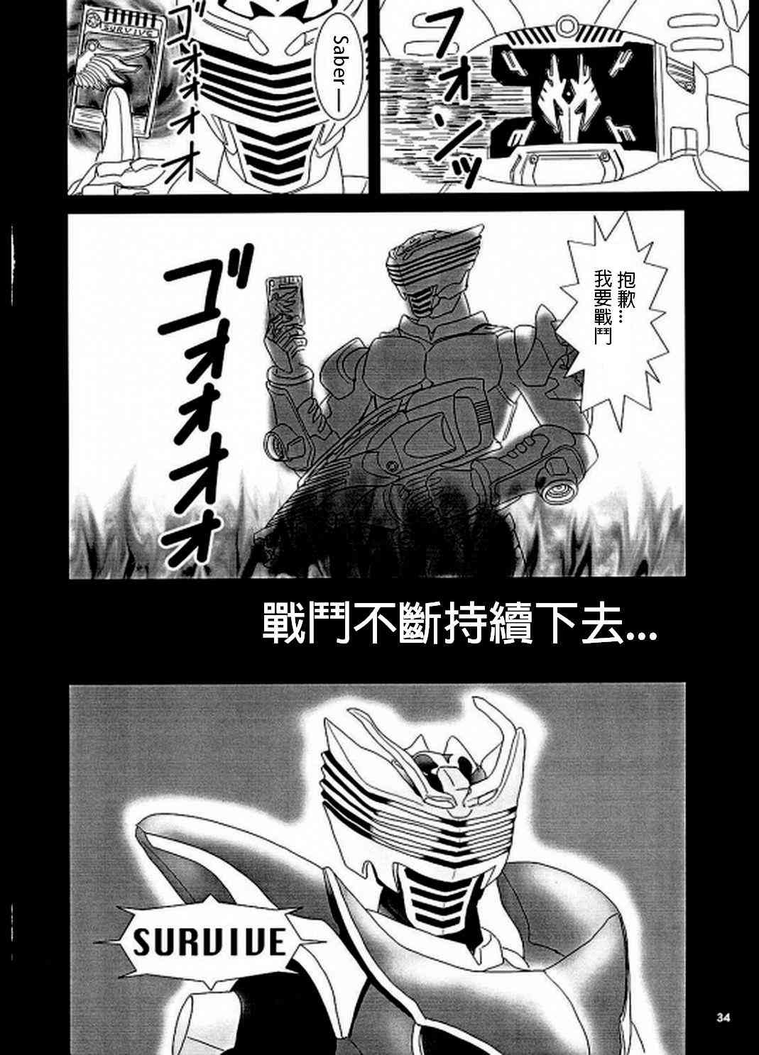 《Fate/stay night》IF假面骑士 龙姬 第31页