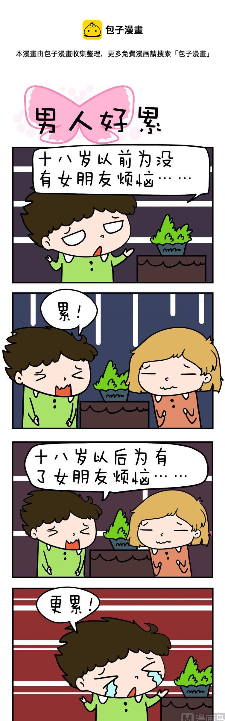 《得瑟冤家》47.男人好累 第1页