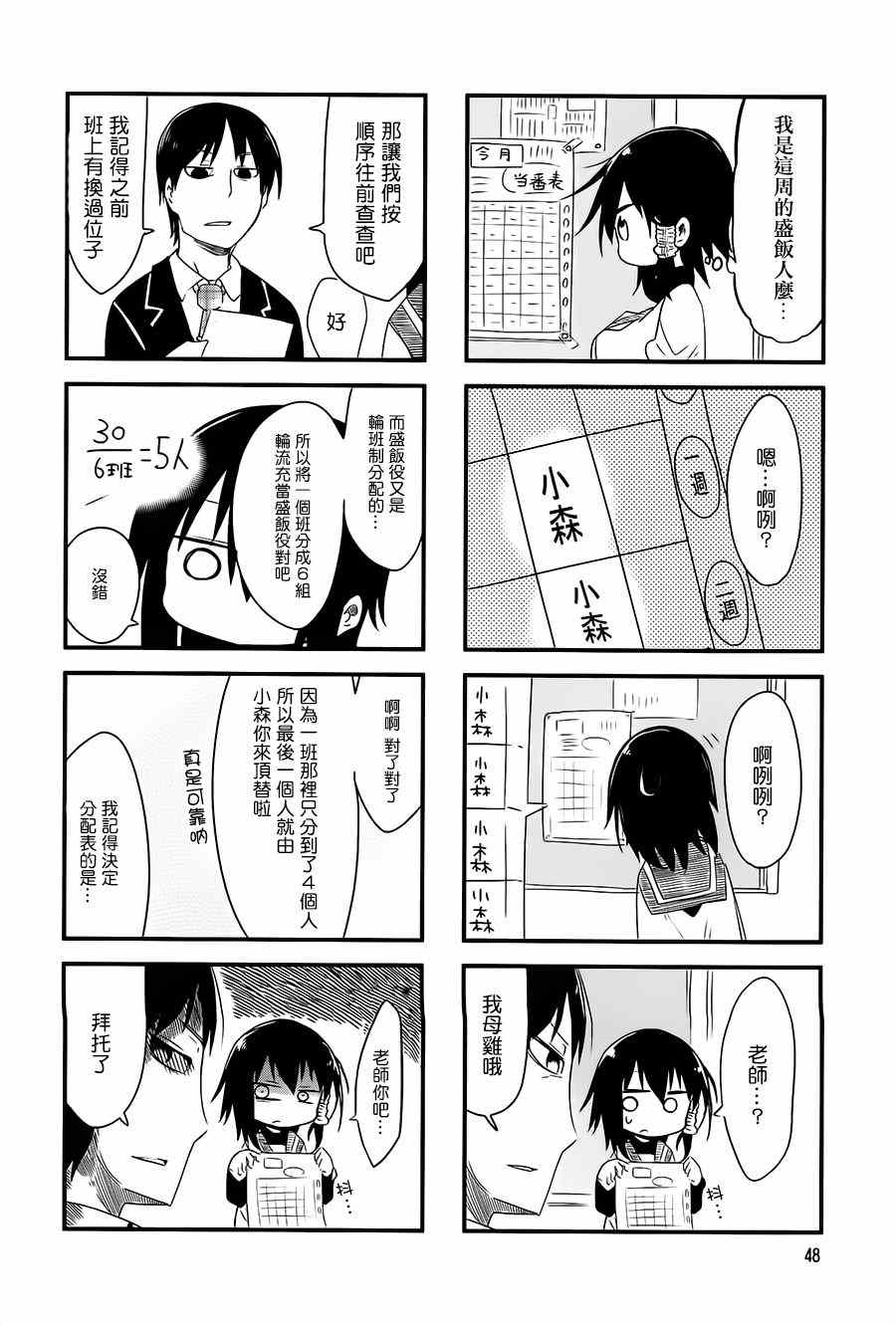 《小森拒不了！》第21话 第4页