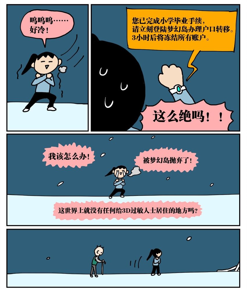 《没有童话的世界》02 我因为晕3D而被赛博世界抛弃了！ 第10页