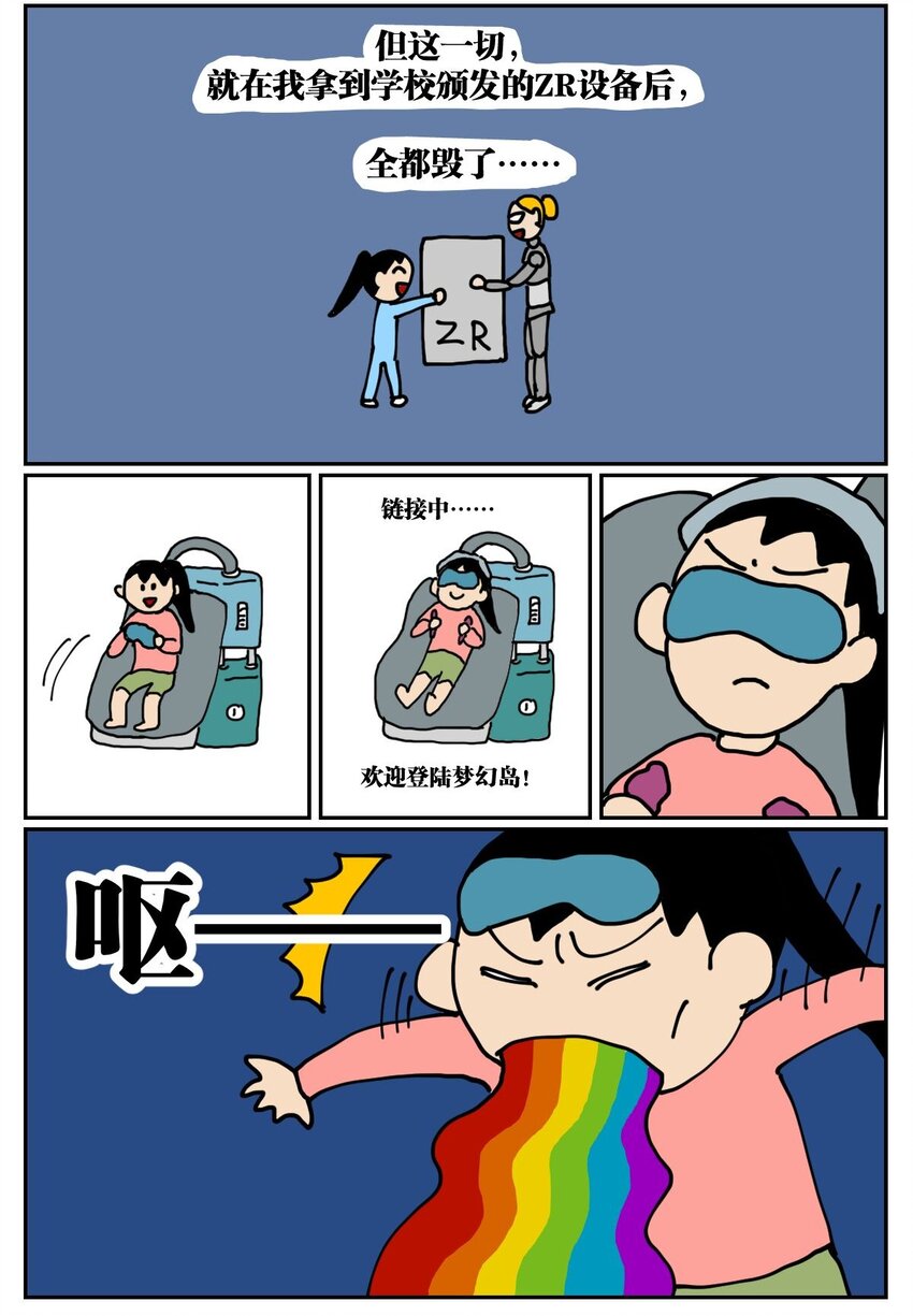 《没有童话的世界》02 我因为晕3D而被赛博世界抛弃了！ 第6页